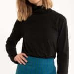 Danefae Danemanna Modal Rollneck Tee Dark Navy - La Vie en Rose Damesmode