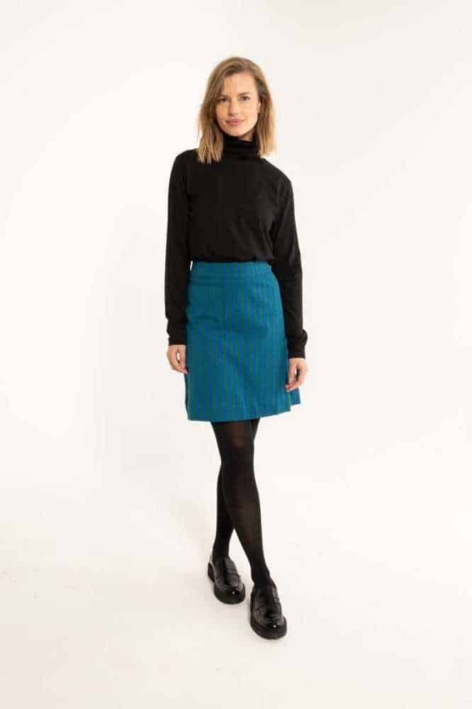 Danefae Danemanna Modal Rollneck Tee Dark Navy - La Vie en Rose Damesmode