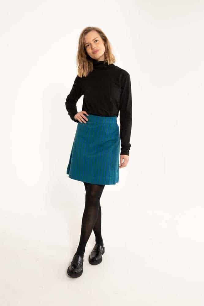 Danefae Danemanna Modal Rollneck Tee Dark Navy - La Vie en Rose Damesmode