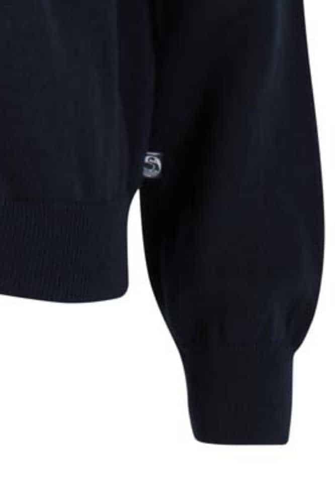 Danefae Danesweetheart Cardigan Dark Navy Cotton Knit - La Vie en Rose Damesmode