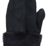 Danefae No Waste Sheepskin Gloves Navy - La Vie en Rose Damesmode
