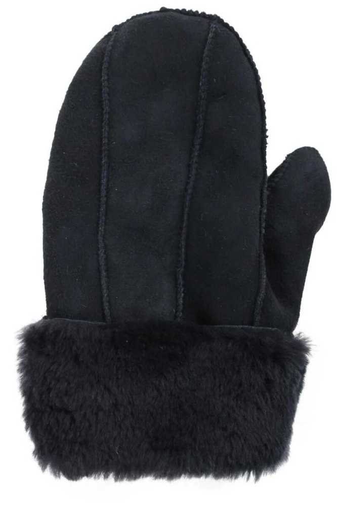 Danefae No Waste Sheepskin Gloves Navy - La Vie en Rose Damesmode