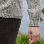 Fisherman out of Ireland Donegal Fleck V Neck Sweater Rabbit SK805M - La Vie en Rose Damesmode