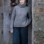 Fisherman out of Ireland Jumper Stone SG433V- La Vie en Rose Damesmode