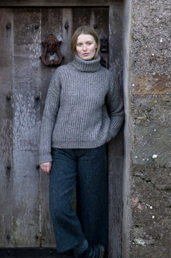 Fisherman out of Ireland Jumper Stone SG433V- La Vie en Rose Damesmode