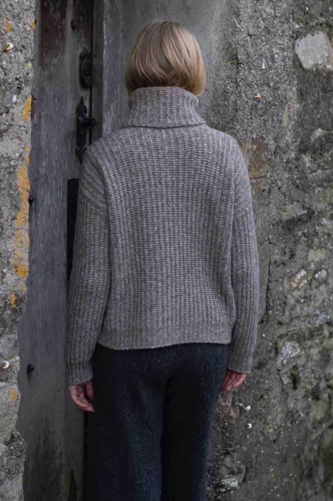 Fisherman out of Ireland Jumper Stone SG433V- La Vie en Rose Damesmode