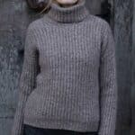 Fisherman out of Ireland Jumper Stone SG433V- La Vie en Rose Damesmode