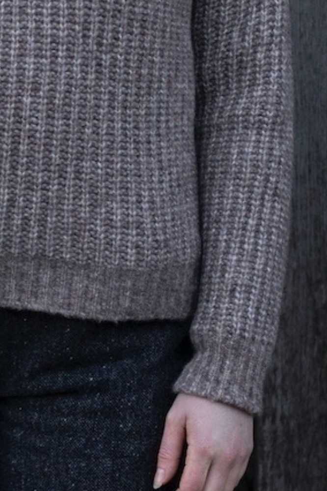 Fisherman out of Ireland Jumper Stone SG433V- La Vie en Rose Damesmode