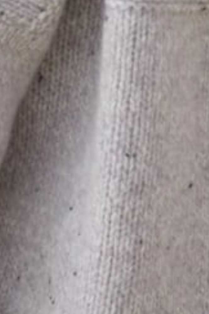 Fisherman out of Ireland Whisper Merino-Cashmere Hoodie Oyster SL911T - La Vie en Rose Damesmode