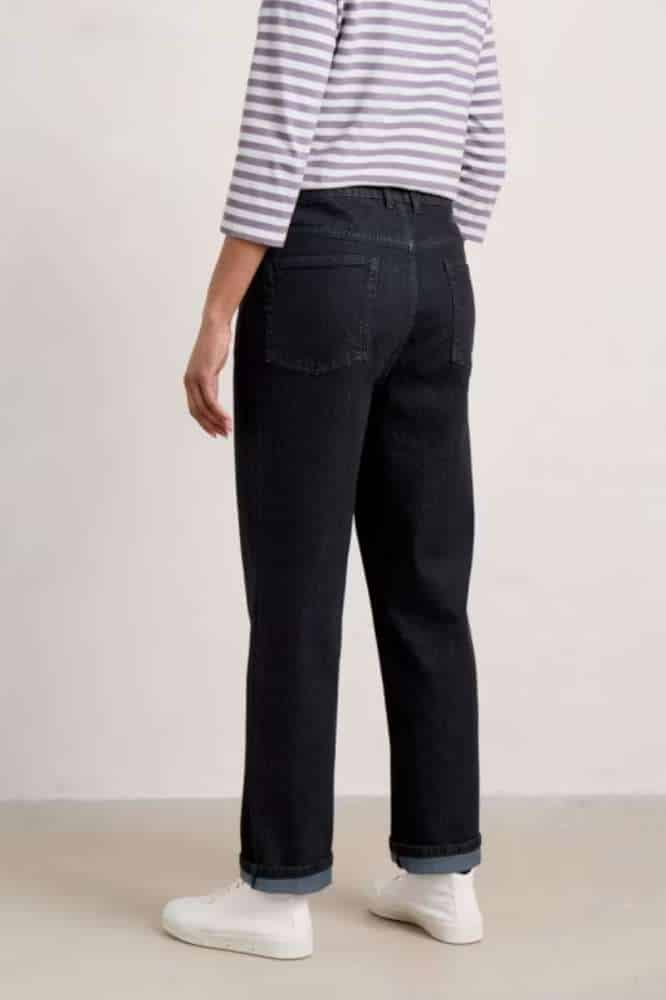 Seasalt Cornwall Trenow Cove Jeans Inkwell Overdye Tide - La Vie en Rose Damesmode