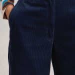 White Stuff Belle Cord Wide Leg Trouser Dark Navy - La Vie en Rose Damesmode