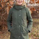 Danefae Danenora Winter Parka Dark Army - La Vie en Rose Damesmode