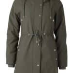 Danefae Danenora Winter Parka Dark Army - La Vie en Rose Damesmode