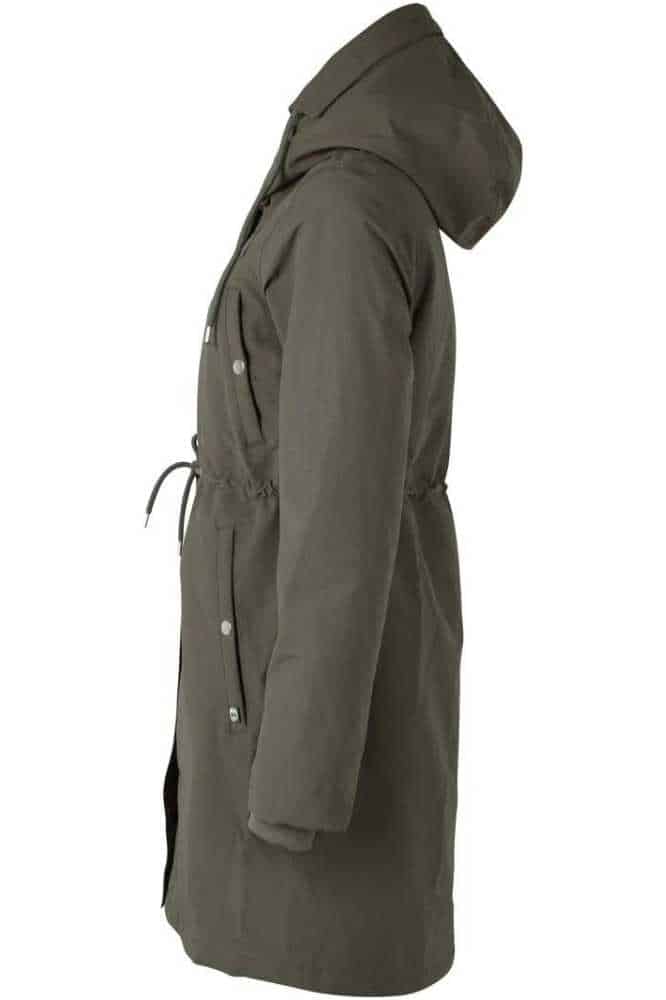 Danefae Danenora Winter Parka Dark Army - La Vie en Rose Damesmode