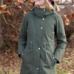 Danefae Danenora Winter Parka Dark Army - La Vie en Rose Damesmode