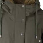 Danefae Danenora Winter Parka Dark Army - La Vie en Rose Damesmode