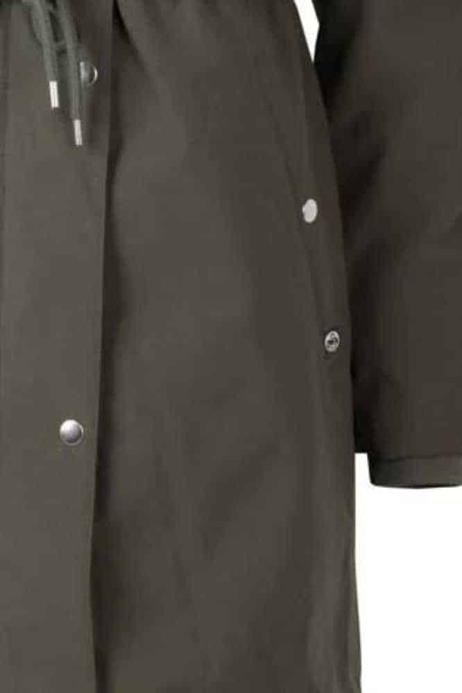 Danefae Danenora Winter Parka Dark Army - La Vie en Rose Damesmode