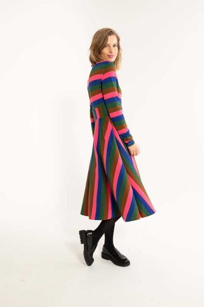 Danefae Danesigrid Cotton Dress Outthere - La Vie en Rose Damesmode