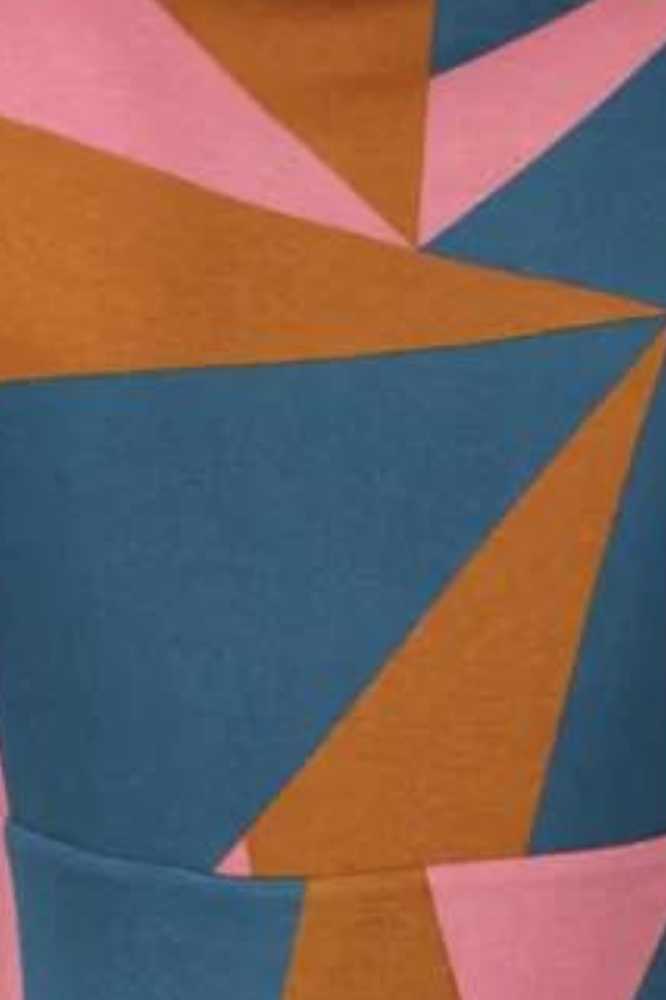 Danefae Danesigrid Interlock Dress Tobacco Triangulate- La Vie en Rose Damesmode