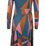 Danefae Danesigrid Interlock Dress Tobacco Triangulate- La Vie en Rose Damesmode