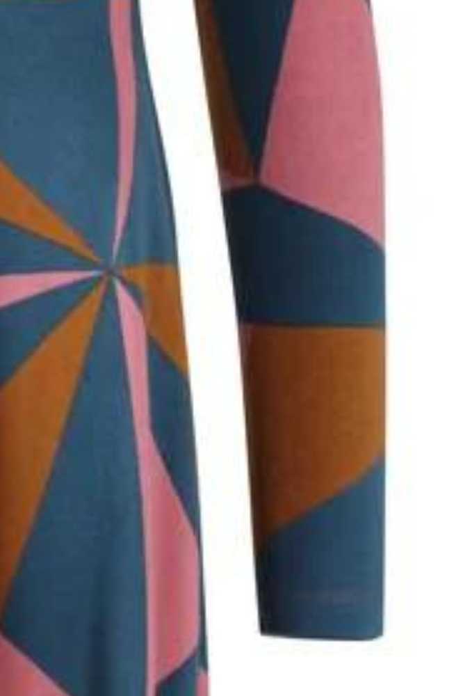 Danefae Danesigrid Interlock Dress Tobacco Triangulate- La Vie en Rose Damesmode