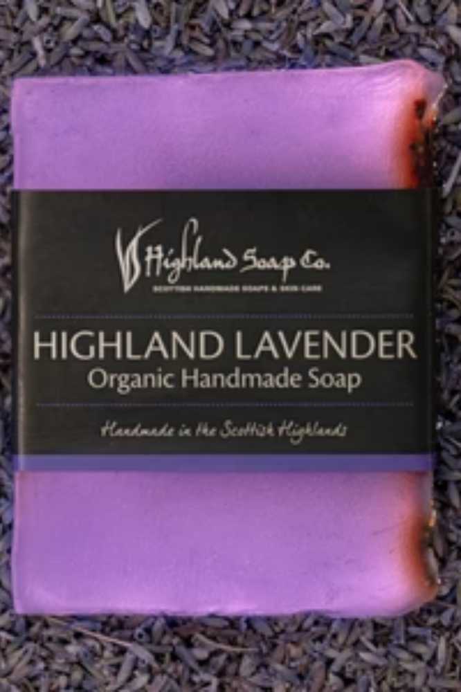 The Highland Soap Company Highland Lavender Organic Glycerine Soap 150 gram - La Vie en Rose Damesmode (1)