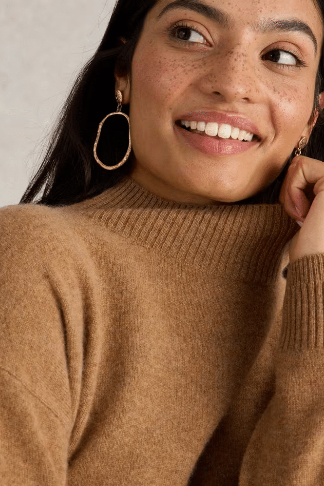 White Stuff Holly Cashmere Jumper - La Vie en Rose Damesmode