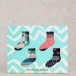 White Stuff Hotch Potch Socks Giftbox - La Vie en Rose Damesmode
