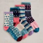 White Stuff Hotch Potch Socks Giftbox - La Vie en Rose Damesmode