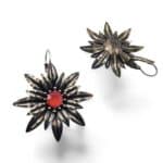 Daisies Silver Light Coral (3)