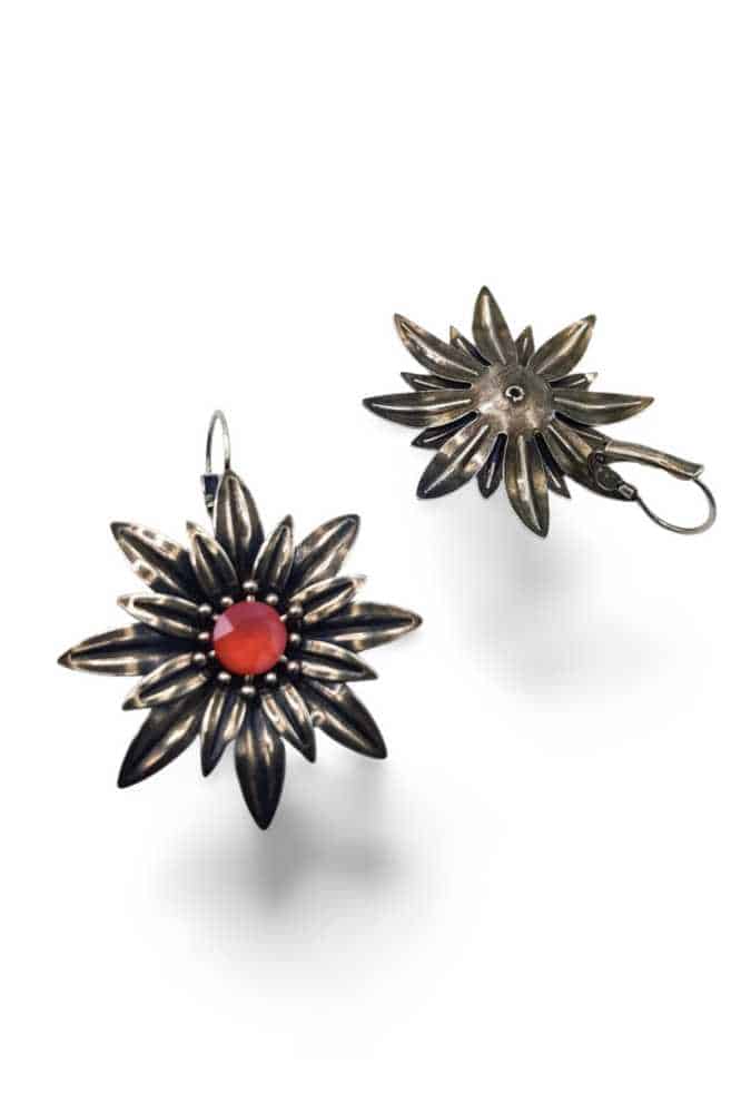 Daisies Silver Light Coral (3)