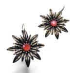 Daisies Silver Light Coral (3)