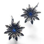 Nell Bijoux Daisies Silver Blue - La Vie en Rose Damesmode Enkhuizen