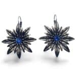 Nell Bijoux Daisies Silver Blue - La Vie en Rose Damesmode Enkhuizen