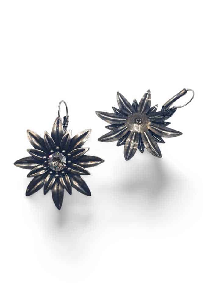 Nell Bijoux Daisies Silver Crystal - La Vie en Rose Damesmode Enkhuizen