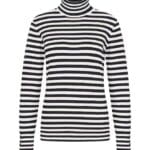 Zilch Top High Neck Two Tone - La Vie en Rose Damesmode (1)