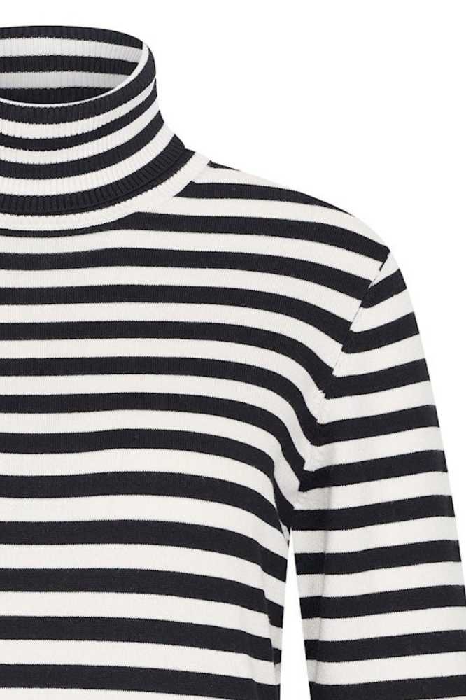 Zilch Top High Neck Two Tone - La Vie en Rose Damesmode (1)