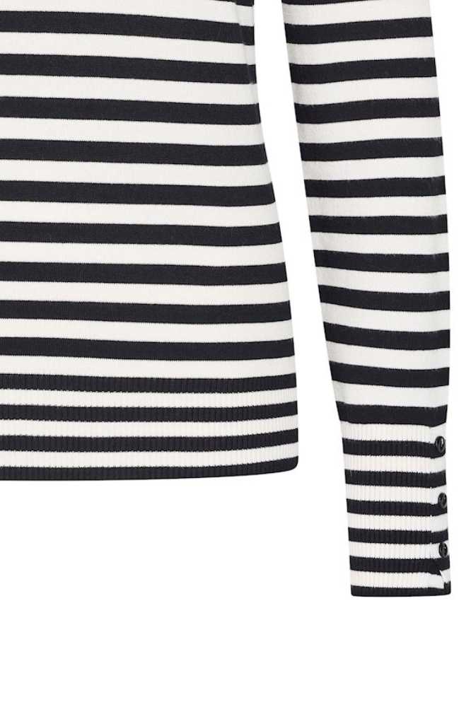 Zilch Top High Neck Two Tone - La Vie en Rose Damesmode (1)