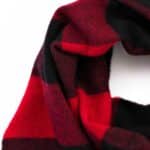 John Hanly Irish Wool Scarf Mediium 568 Red Buffalo - La Vie en Rose Damesmode