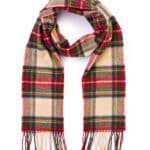 John Hanly Irish Wool Scarf Medium 501 Antique Dress Stewart - La Vie en Rose Damesmode