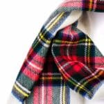 John Hanly Merino Luxury Wool Scarf 152 Dress Stewart Tartan - La Vie en Rose Damesmode