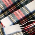 John Hanly Merino Luxury Wool Scarf 152 Dress Stewart Tartan - La Vie en Rose Damesmode