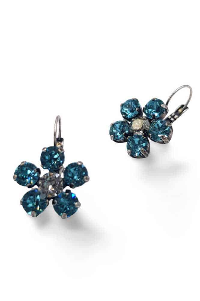 Nell Bijoux Flora Silver Aqua - La Vie en Rose Damesmode