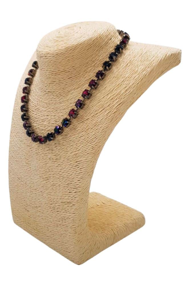 Nell Bijoux Luna Antique Silver L001 Purple and Reds - La Vie en Rose Damesmode (11)