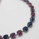 Nell Bijoux Luna Antique Silver L001 Purple and Reds - La Vie en Rose Damesmode