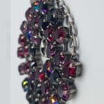 Nell Bijoux Luna Antique Silver L001 Purple and Reds - La Vie en Rose Damesmode