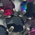 Nell Bijoux Luna Antique Silver L001 Purple and Reds - La Vie en Rose Damesmode