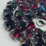 Nell Bijoux Luna Antique Silver L001 Purple and Reds - La Vie en Rose Damesmode