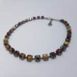 Nell Bijoux Luna Antique Silver L002 Cat's Eye and Browns - La Vie en Rose Damesmode (10)