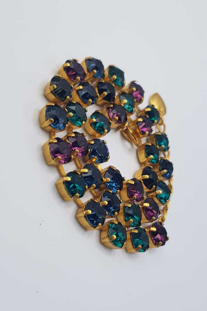 Nell Bijoux Luna Matte Gold L101 Petrols - La Vie en Rose Damesmode (1)